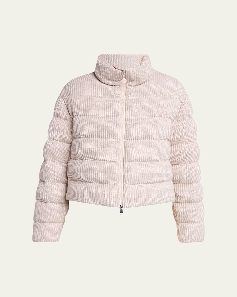Thoiry Sparkly Down Puffer Jacket